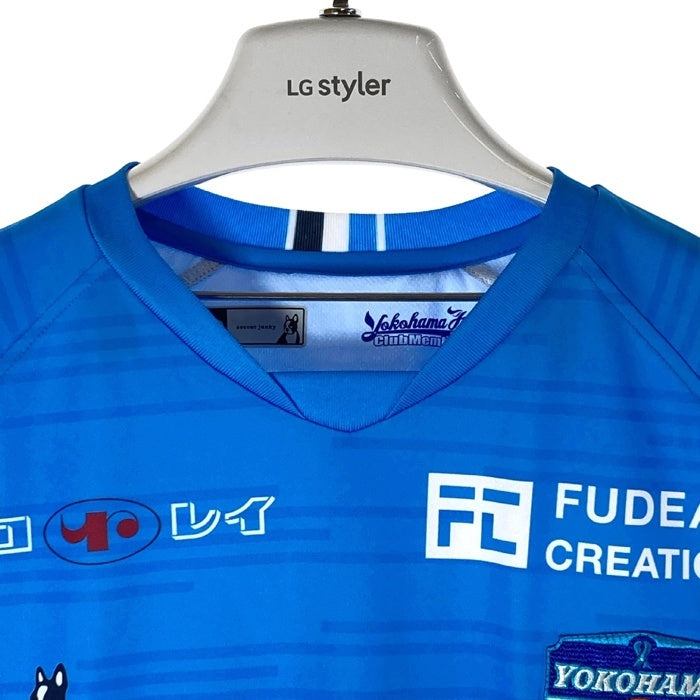Soccer Junky サッカージャンキー 横浜FC 2019年 三浦知良 11 ホーム ユニフォーム ブルー sizeXO 瑞穂店