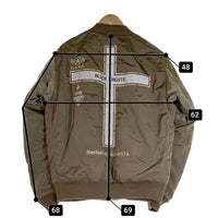 AVIREX アヴィレックス BLACK KNIGHTS MA-1 フライトジャケット 中綿 オリーブ 6152158 Size 2XL 福生店