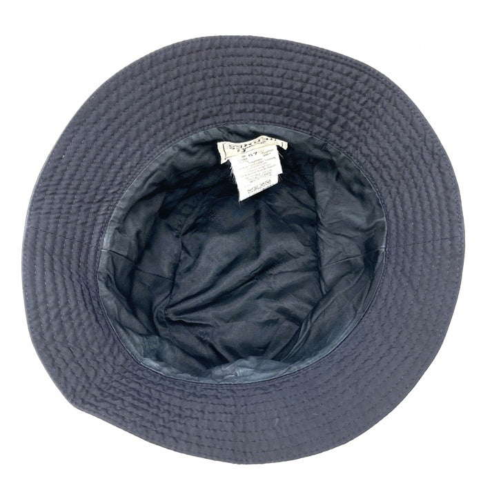 HERMES エルメス ナイロン ジップディテール バケットハット ブラック size57cm 瑞穂店