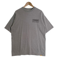 STANDARD CALIFORNIA スタンダードカリフォルニア SD HEAVYWEIGHT BOX LOGO T ヘビーウェイト ボックスロゴ プリントTシャツ グレー Size XL 福生店