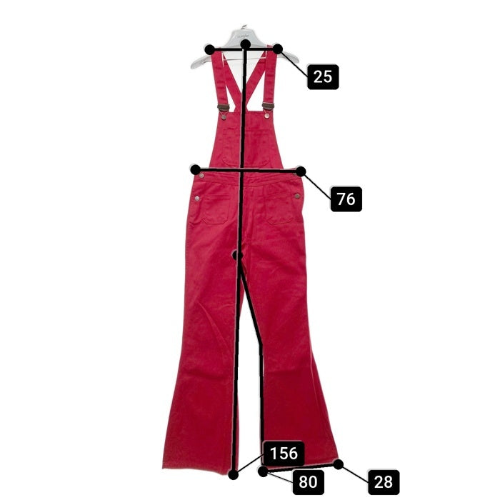 VICERER バイスラー オーバーオール ベルボトム レッド size- 瑞穂店