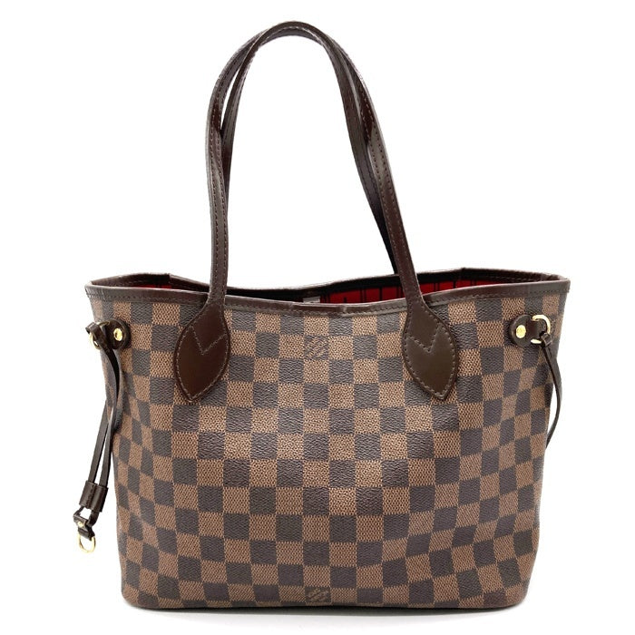 LOUIS VUITTON ルイヴィトン 旧型 ネヴァーフルPM ダミエ エベヌ トートバッグ N51109 ブラウン瑞穂店