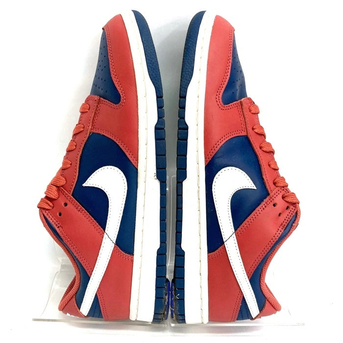 NIKE ナイキ WMNS DUNK LOW ウィメンズ ダンクローキャニオンラスト スニーカー ネイビーレッド DD1503-602 Size 26.5cm 瑞穂店