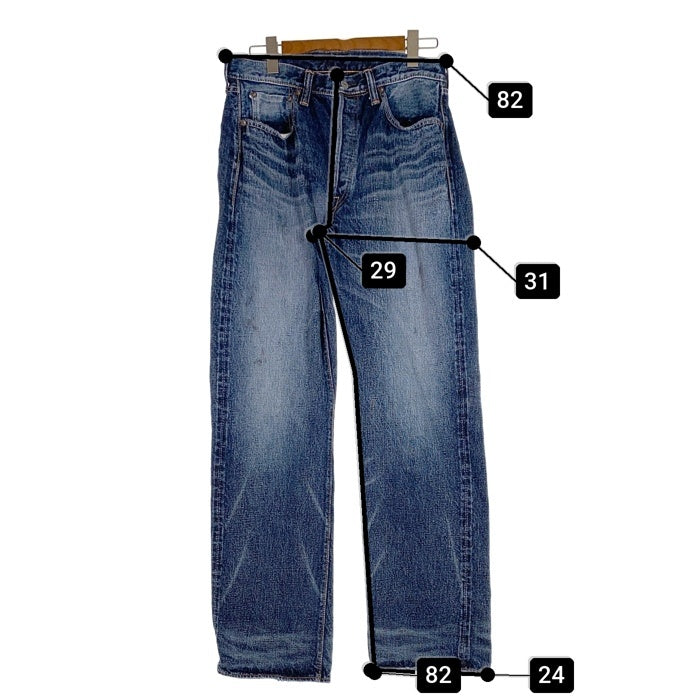 FULLCOUNT フルカウント 0105XX ストレートデニム ダートフォード スーパースムース ジーンズ インディゴ UDES加工 Size 34 福生店