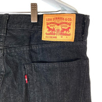 Levi's リーバイス ×BEAMS ビームス 513 ストレート デニムパンツ 先染めブラック sizeW33 瑞穂店