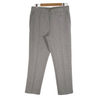 Champion チャンピオン N.HOOLYWOOD エヌハリウッド REVERSE WEAVE(R) Long Pants リバースウィーブ スウェットパンツ グレー C8-R205 センタープリーツ Size M 福生店