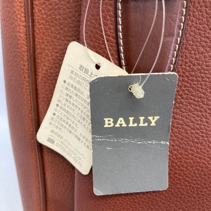 BALLY バリー トートバッグ レザー Bロゴ金具 ブラウン 瑞穂店