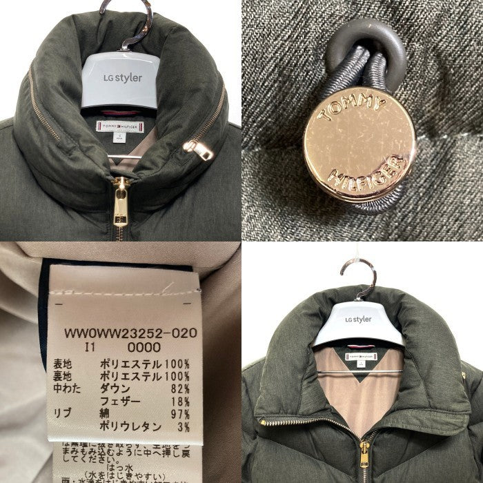 TOMMY HILFIGER トミーヒルフィガー ダウンジャケット グレー sizeS 瑞穂店