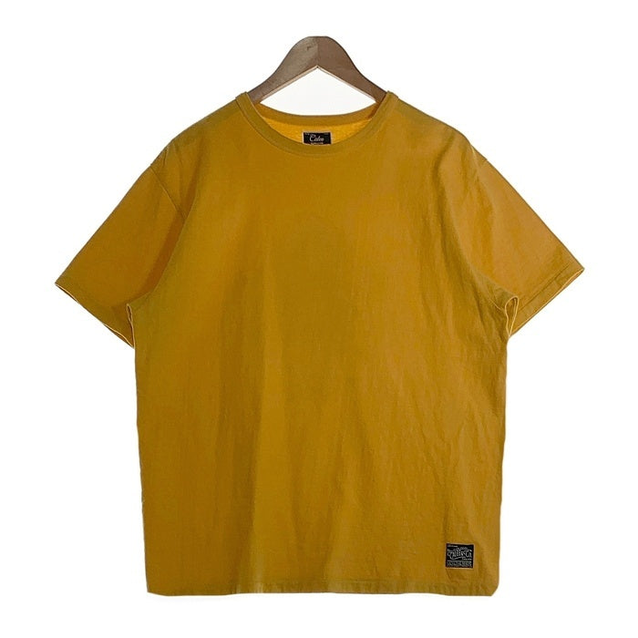 CALEE キャリー Binder neck Maria T-shirt バインダーネック マリア 半袖 Tシャツ イエロー Size L 福生店