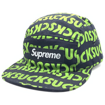 SUPREME シュプリーム 16AW Suck Camp Cap サック キャンプキャップ ブラック グリーン 福生店