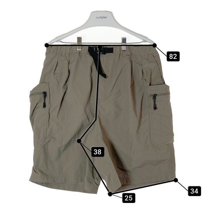 GRIPSWANY グリップスワニー GEAR SHORT PANTS ギア ショートパンツ ナイロン カーキ 1219-599-1903 Size XL 瑞穂店