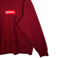SUPREME シュプリーム 22AW Box Logo Crew Neck ボックス クルーネック スウェット バーガンディー カナダ製 Size XL 福生店