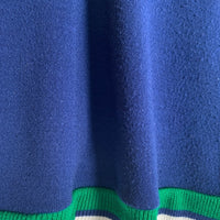 50's 60's Press-Gard ELDERADO アクリルニット ジップアップ トラックジャケット ネイビー Size XL(18-20) 福生店