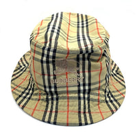 SUPREME シュプリーム BURBERRY バーバリー 22SS Crusher Hat クラッシャー ハット バケットハット チェック ベージュ USA製 Size S/M 福生店