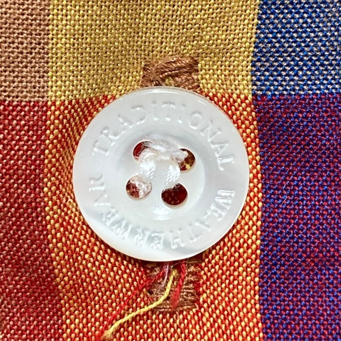 Traditional Weatherwear トラディショナルウェザーウェアー BIG TUCK N/C SHIRT イエロー sizeXS 瑞穂店