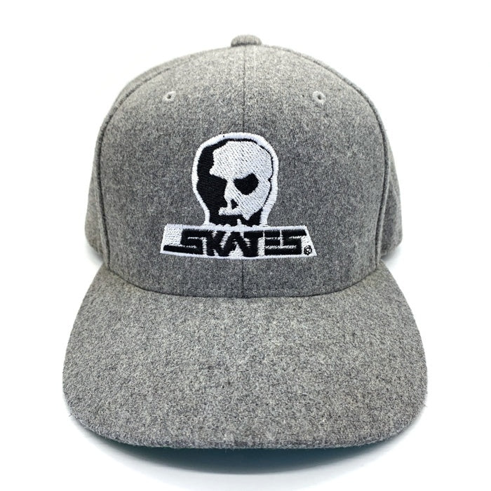 Skull Skates スカルスケーツ スナップバック ウール 6パネルキャップ グレー 福生店
