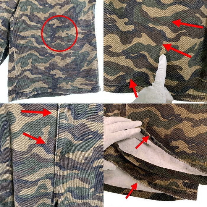 9090 ナインティナインティ ショートパンツ ショーツ ハーフパンツ ウッドランドカモ NN1944 Size L 福生店