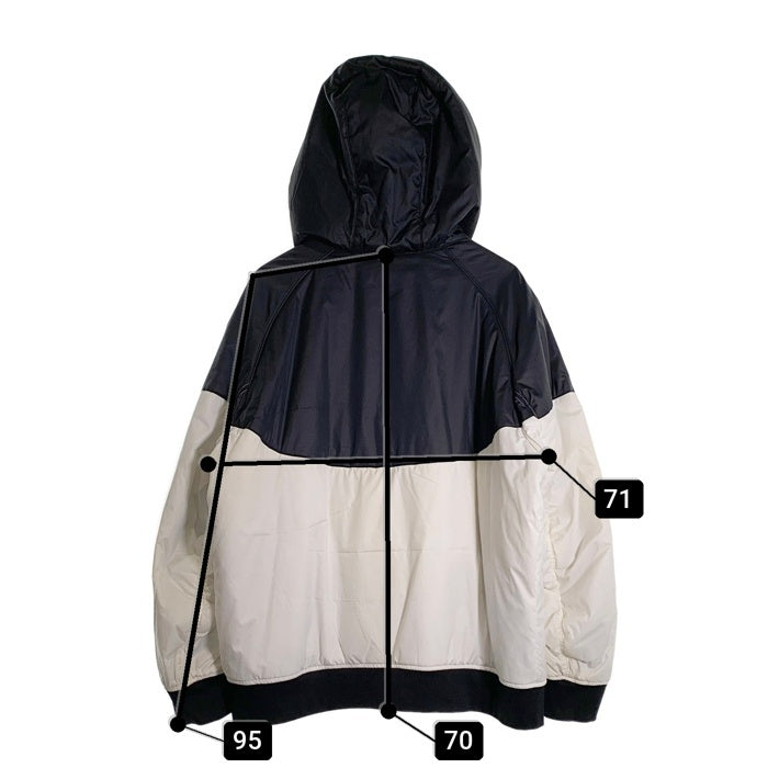 NIKE ナイキ NSW ウィンドランナー リバーシブル ジップアップジャケット 中綿 ブラック ホワイト DB5084-010 Size XXL 福生店