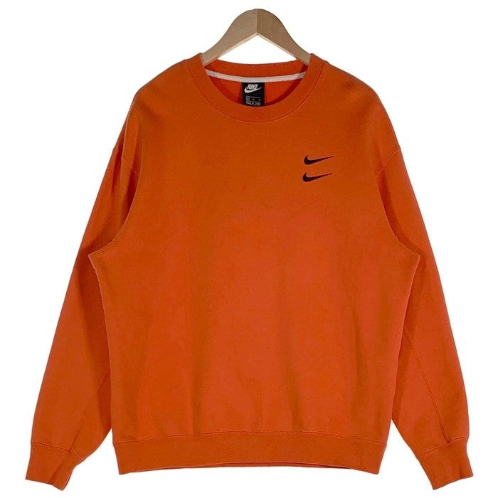 NIKE ナイキ AS M NSW SWOOSH CREW クルーネック スウェットトレーナー オレンジ CU4029-800 Size XL 福生店