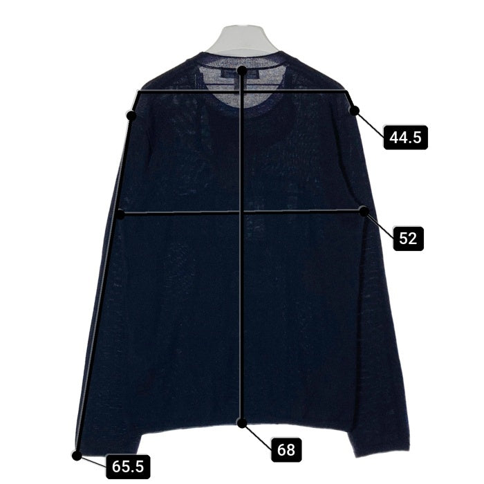 COMME des GARCONS SHIRT コムデギャルソンシャツ W27501 ウール パッチワーク セーター ネイビー sizeM 瑞穂店