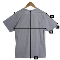 A BATHING APE アベイシングエイプ TEXT CODE CAMO SHARK TEE シャークプリント Tシャツ ライトブルー 001TEJ301018M Size M 福生店
