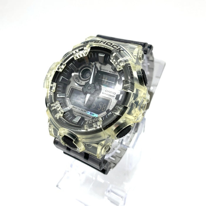 CASIO カシオ G-SHOCK デジアナ クォーツ腕時計 クリアスケルトン GA700-SK 福生店