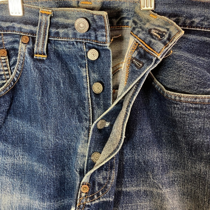 LEVI'S リーバイス 201-0003 201XX 刻印555 バレンシア工場 復刻 ビッグE デニムパンツ ジーンズ インディゴ sizeW34 瑞穂店