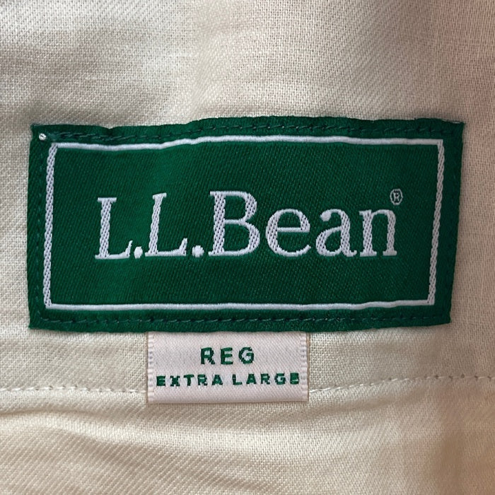 L.L.Bean エルエルビーン × BEAMS ビームス 3175-1222 Bean’s Weekend chino エルエルビーン ウィークエンド チノパンツ ベージュ sizeXL 瑞穂店