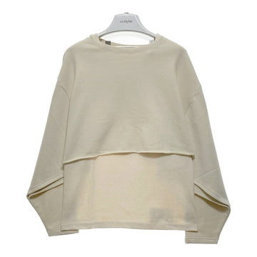 ETRE TOKYO エトレトウキョウ スリットスリーブ2ピーススウェット アイボリー Size F 瑞穂店