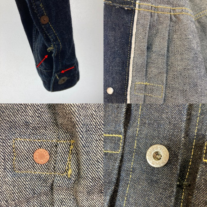 TCB JEANS ティーシービージーンズ S40's JACKET 大戦モデル デニムジャケット インディゴ size38 瑞穂店