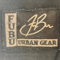 FUBU フブ フロントプリント Tシャツ ブラック sizeXL 瑞穂店