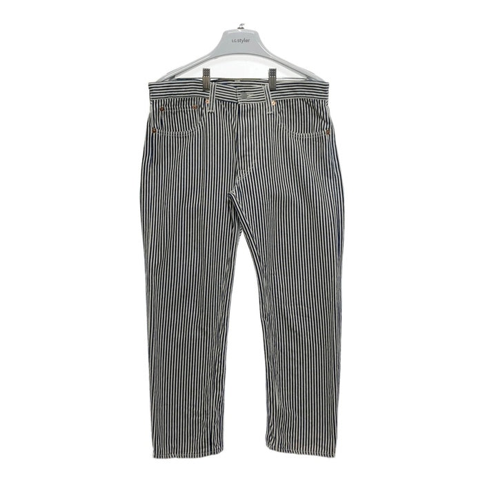 SCYE Basic サイベーシックス ストライプパンツ ネイビー size27 瑞穂店