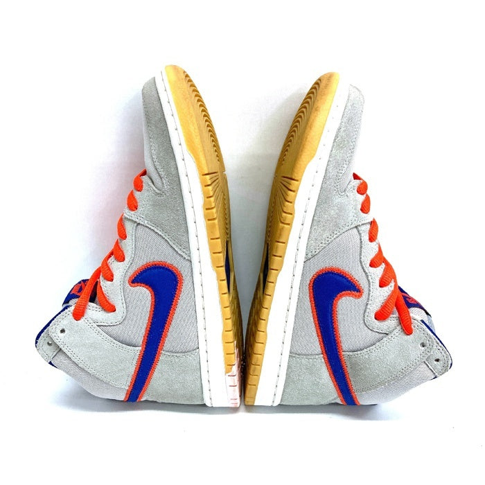 NIKE ナイキ DH7155-001 SB Dunk High Rush Blue and Team Orange/New York Mets ダンクハイ グレー size26cm 瑞穂店