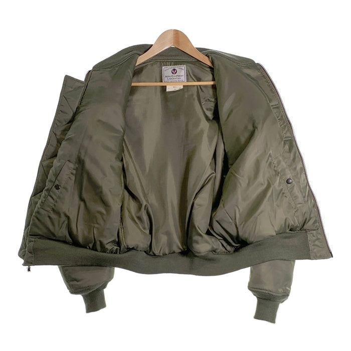 TED COMPANY テッドカンパニー MA-1 フライトジャケット ワッペン ミリタリー グレー TMA-090 Size 44 福生店