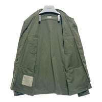 BUZZ RICKSON'S バズリクソンズ BR12950 ペイント＆ハードウォッシュ ジャングルファティーグジャケット オリーブ sizeM-S 瑞穂店