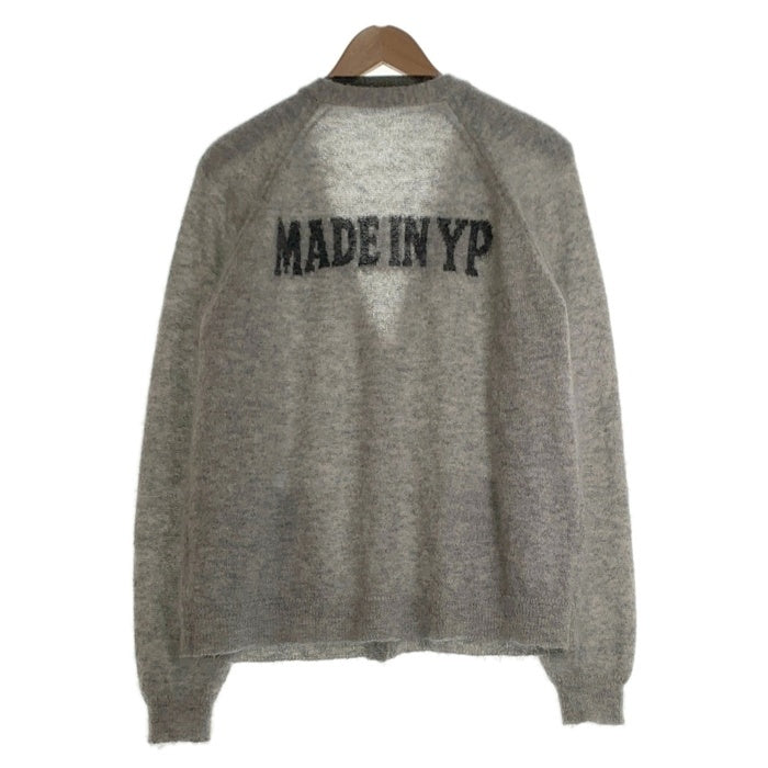 MADE IN YP メイドイン ワイピー モヘアカーディガン グレー Size L 福生店