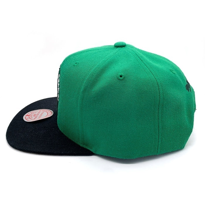 Michell & Ness ミッチェルアンドネス MLB Boston Celtics ボストンセルティックス スナップバックキャップ グリーン ブラック 福生店