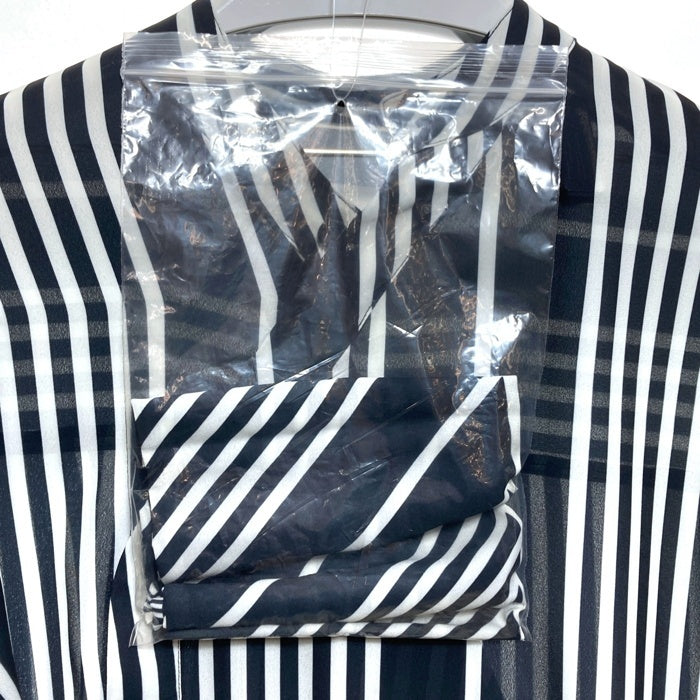 AMERI アメリ 02110441320 STRIPE SCARF BLOUSE ブラウス ネイビー sizeF 瑞穂店