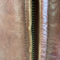 R.B.C アールビーシー ステアハイド シングル ライダースジャケット ブラウン size38 瑞穂店