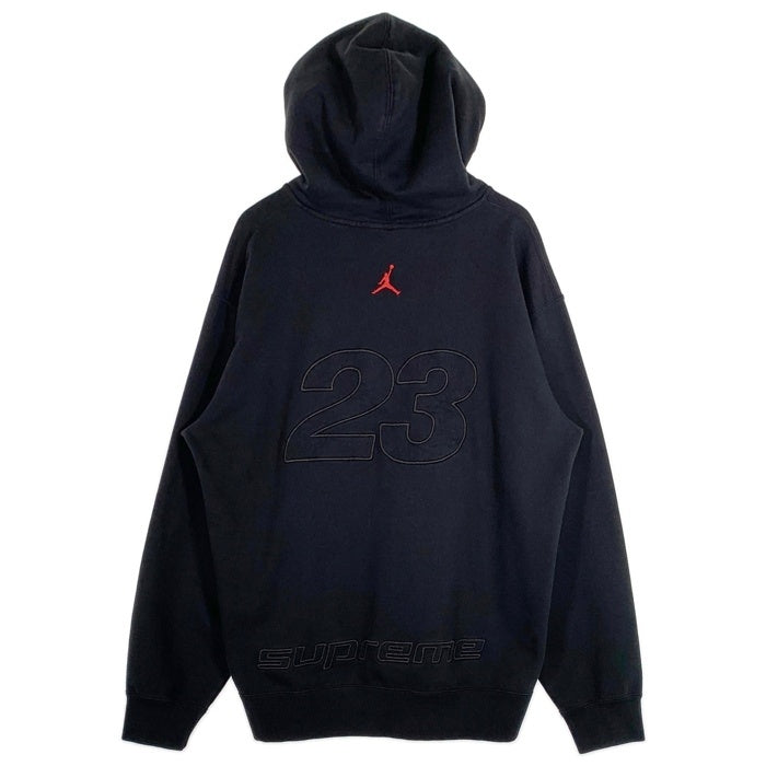 SUPREME シュプリーム JORDAN ジョーダン 26SS Jordan Hooded Sweatshirt ジップアップ フーデッド スウェットシャツ フーディー パーカー ブラック IR6459-010 Size L 福生店