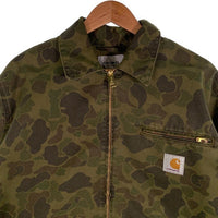 Carhartt WIP カーハート ワークインプログレス DUCK DETROIT JACKET ダックデトロイトジャケット カモフラージュ Size M 福生店
