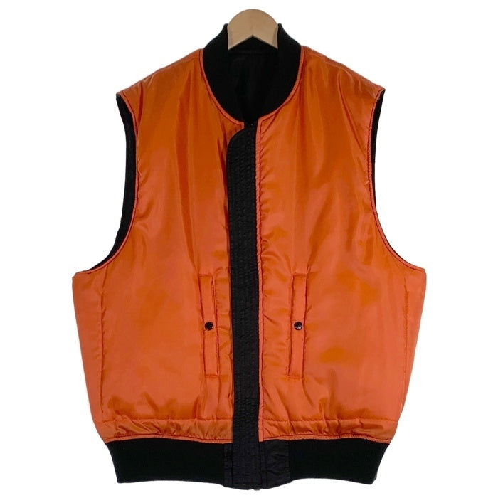 AVIREX アヴィレックス MA-1 リバーシブル ベスト ブラック オレンジ 3122164 Size 2XL 福生店