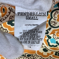 TENDERLOIN テンダーロイン 19SS PE PRINT SHT S/S ペイズリー 半袖 シャツ オレンジ Size S 福生店