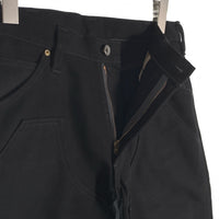 IRON HEART アイアンハート ダック ダブルニーワークパンツ ストレート ブラック Size 33 福生店