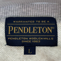 PENDLETON ペンドルトン 3475-3006 Back Print Raglan Sleeve Sweat バックプリントラグランスリーブスウェット グレー sizeL 瑞穂店