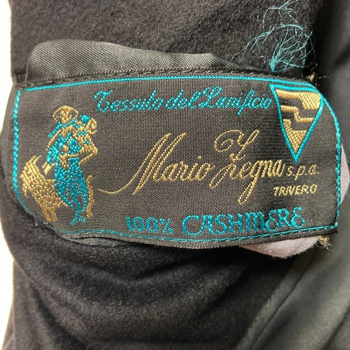 MARIO ZEGNA マリオ・ゼニア カシミヤ100% ロングコート ブラック size- 瑞穂店