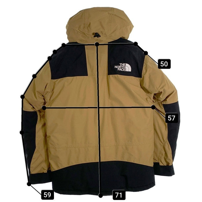 THE NORTH FACE ノースフェイス マウンテンダウンジャケット ベージュ ND91930 Size S 福生店