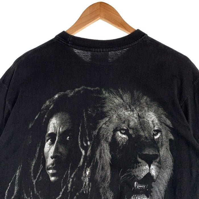 BOB MARLEY ボブマーリー プリントTシャツ ブラック TURBOGADGET ユーロブート Size L 福生店