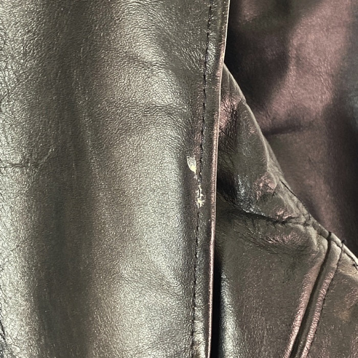 Schott ショット AT101 シングルライダースジャケット ブラック size40※ライナー欠品・裏地脇ダメージ有 瑞穂店