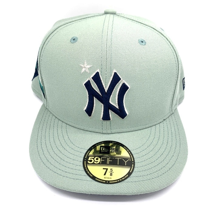 NEW ERA ニューエラ 2023 MLB All-Star Game On-Field 59FIFTY Fitted Hat New York Yankees オールスターゲーム ニューヨーク ヤンキース ベースボールキャップ サイドパッチ ミント Size 7 5/8 (60.6cm) 福生店